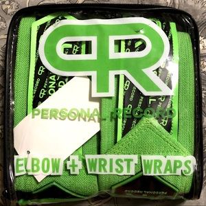 Personal Record Heavy Duty Premium Elbow Wraps.